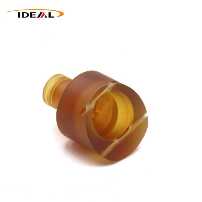 Тапсырыспен жасалған CNC өңделген Ultem PEI қара бөліктері